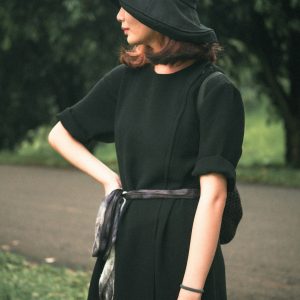 The Bianca Sheer-Sleeve Blouse