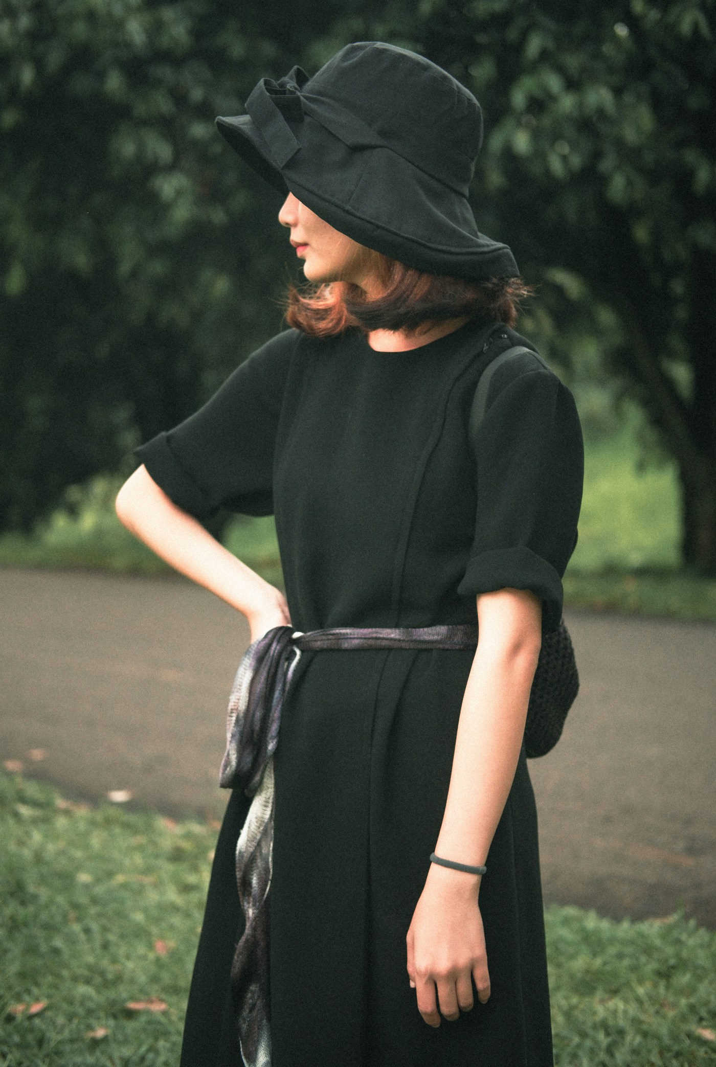 The Bianca Sheer-Sleeve Blouse